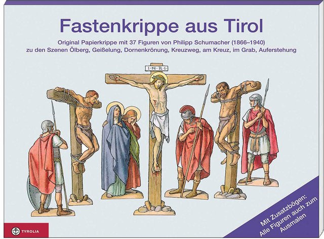 Tyrolia Fastenkrippe in Multicolor aus Papier - Bild 1