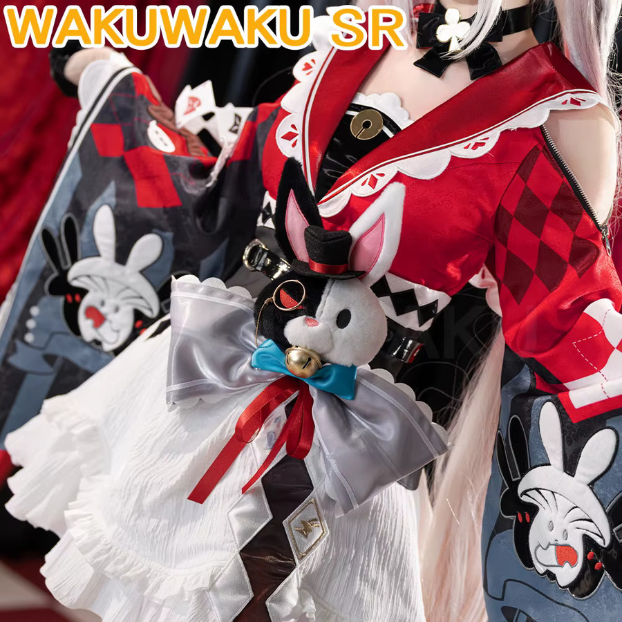 Sparxie Honkai: Star Rail Sparkle Cosplay, Rotes Kleid, Damen - Bild 2