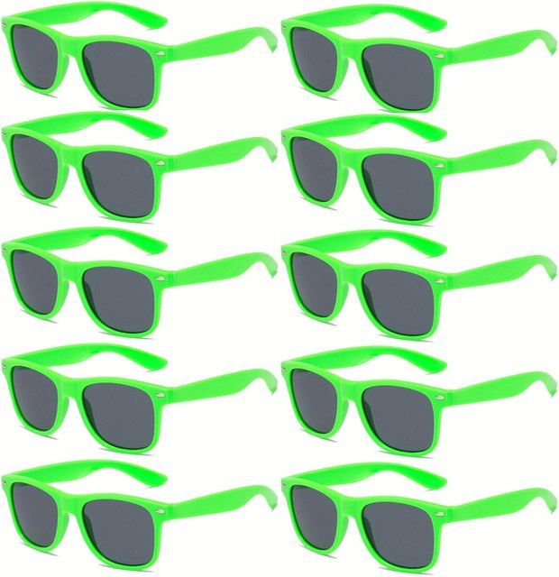 Dote Modebrille, rechteckig, Vollrand, Kunststoff, grün, Damen - Bild 1