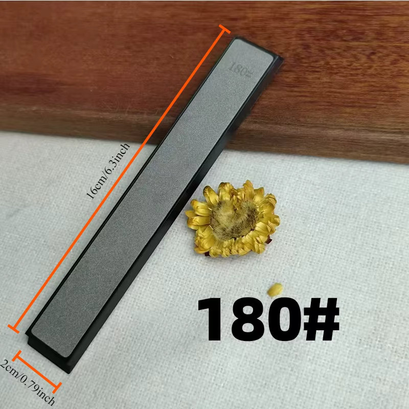 RSCHEF Diamant-Messerschärfsteine Set mit Basis und Festwinkel-Messerschärfer in Grau - Bild 1