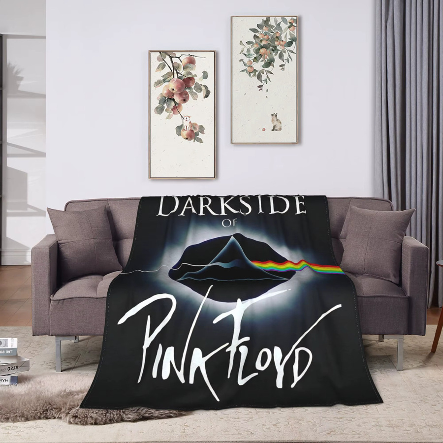 Floyded Rock Me Pinks Decke aus flauschigem Plüsch in Pink für Bett und Couch - Bild 2