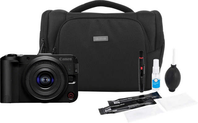 Canon EOS R50 spiegellose APS-C Kamera Starterset in Blau - Bild 1