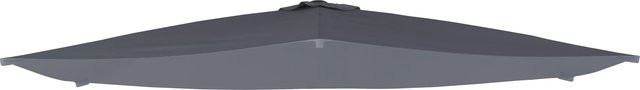 Ersatzbespannung für Sonnenschirm Travessa aus Polyester, Grau, B/T: 260 x 260 cm - Bild 1