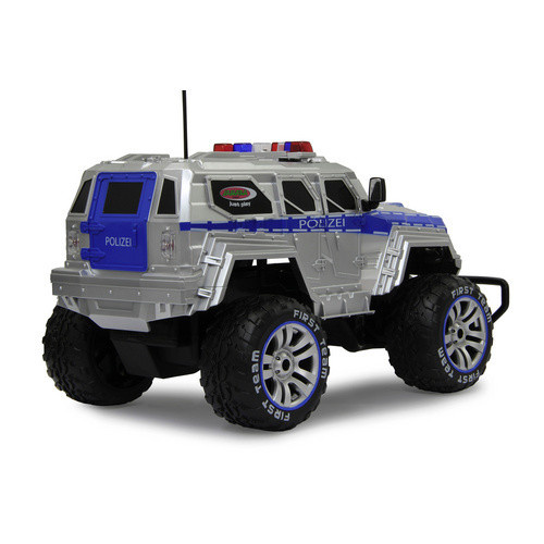Jamara Polizei Panzerwagen Monstertruck 1:12 blau ab 6 Jahren - Bild 3