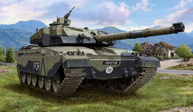Revell Challenger 1, Modellbau, 1:72 - Bild 1