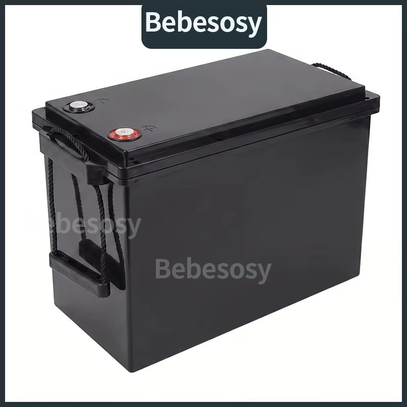 Bebesosy Wasserdichtes LiFePO4 Batteriegehäuse für 12V 280Ah DIY Montagebox in Schwarz - Bild 4