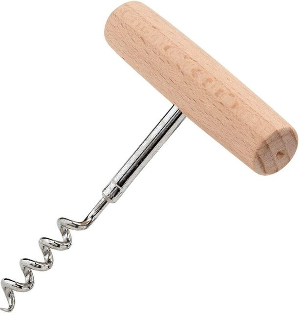 Fackelmann Korkenzieher Eco aus FSC-zertifizierter Buche, Braun, Höhe: 11 cm - Bild 1