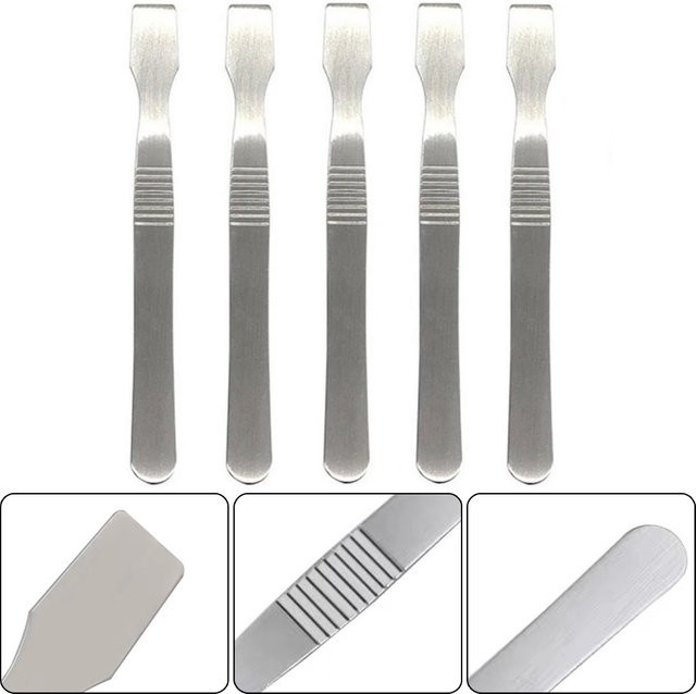 VIBRATITE 5er Set Metall Spudger aus Edelstahl in Silber für die LCD und Elektronik Reparatur - Bild 1
