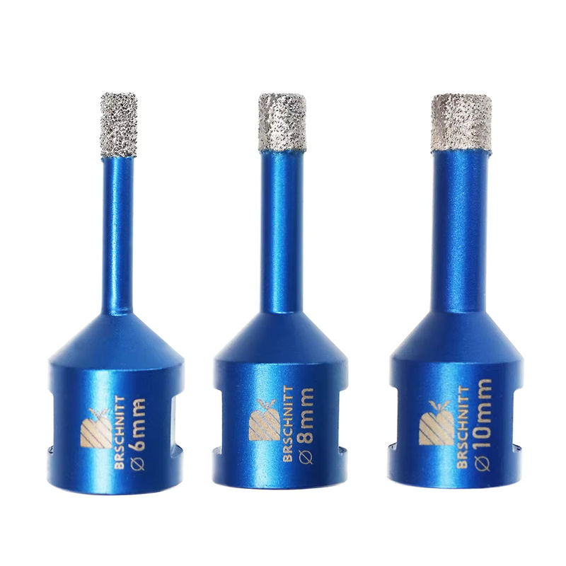 BRSCHNITT Diamant-Lochsäge für Granit, Marmor und Stein, Durchmesser: 6 mm, Blau - Bild 7