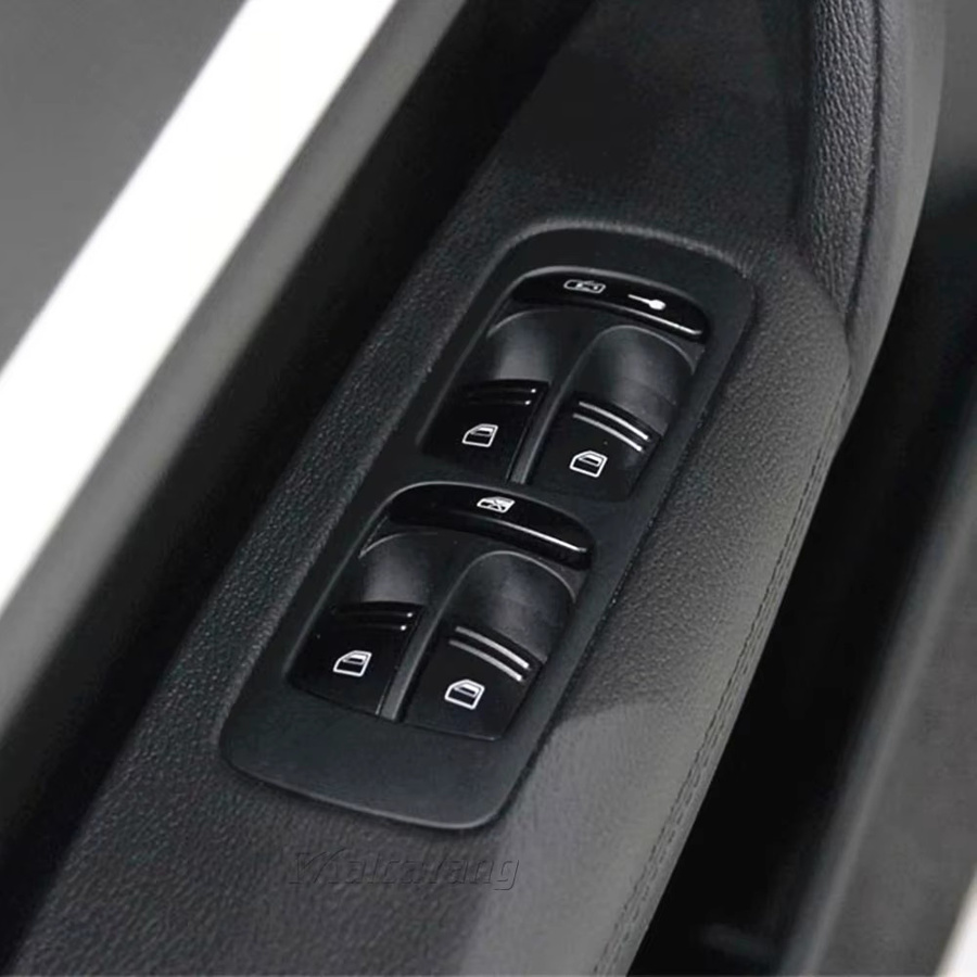 Malcayang Fensterheber-Spiegelschalter in Schwarz für Porsche Cayenne 9PA 2003-2010 - Bild 3