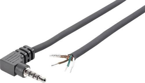 BKL Electronic Klinken-Steckverbinder 3,5mm Stereo Schwarz Polzahl: 4 - Bild 1
