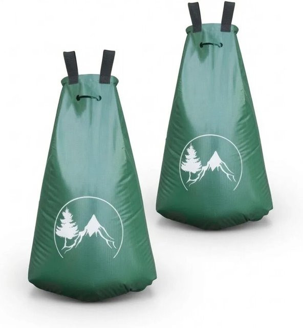 TTL GARDEN Bewässerungssack für Bäume, 2er Set, Grün, 75 l pro Sack - Bild 1