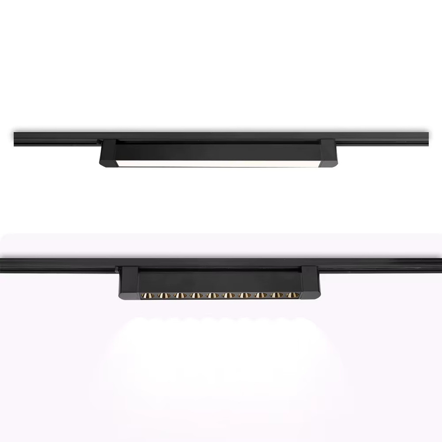 CANMEIJIA LED-Schienenleuchten Set in Schwarz mit CCT-Funktion für Zuhause und Bekleidungsgeschäfte - Bild 5