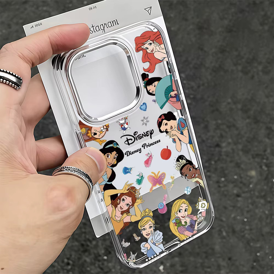 Handyhülle für Samsung Galaxy S26 S25 S24 S23 S22 S21 S20 Note20 FE Ultra Edge Plus 4G 5G Design Die Schöne und das Biest Mulan Prinzessin - Bild 2