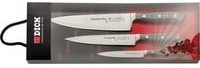 DICK Premier Plus Messer-Set, 3-teilig, Schwarz/Silber