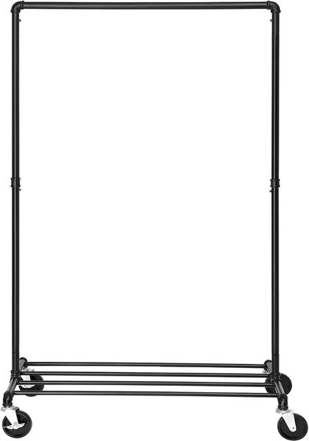 Songmics Schwerlastkleiderständer mit Rollen in Weiß, B/T/H: 120 x 40 x 156 cm - Bild 1
