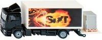 SIKU Modellfahrzeug Super Man LKW mit Kofferaufbau und Dinosaurier - Bild 1