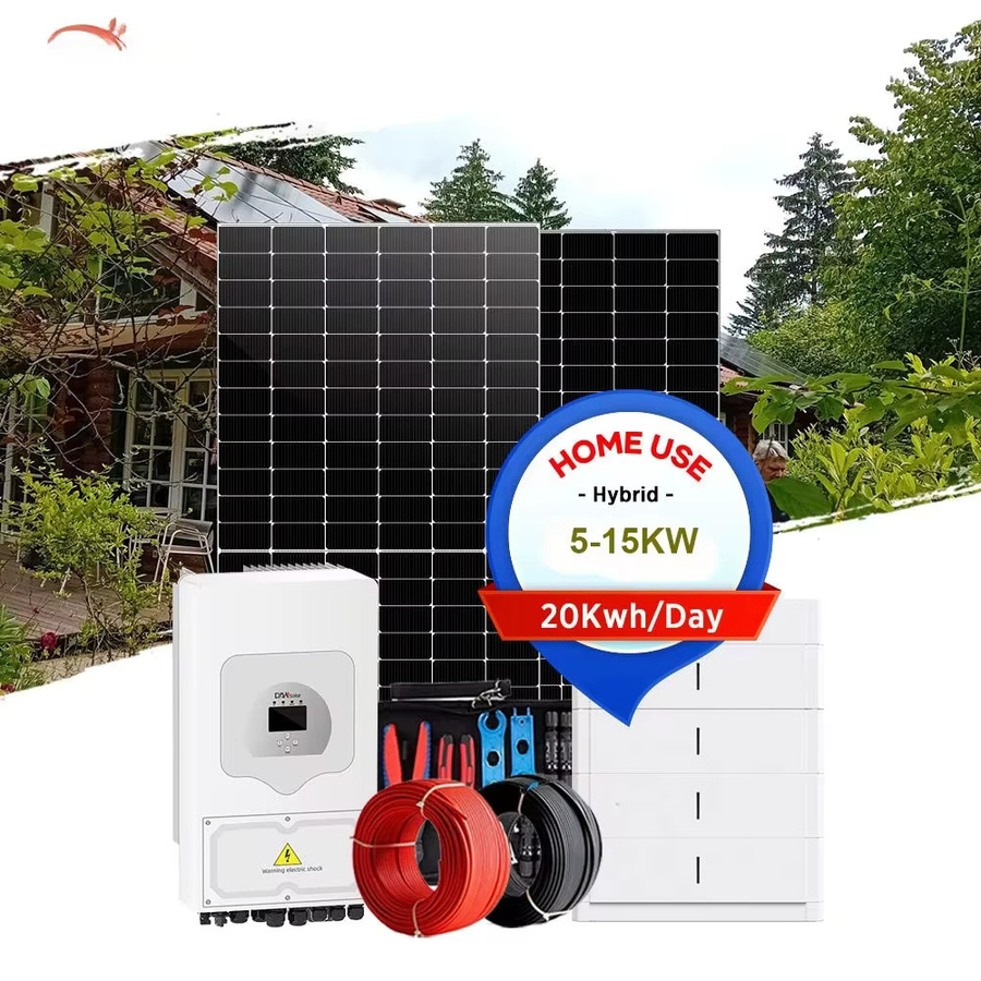 All-in-One Hybrid Solarpanelsystem mit Lifepo4 Lithiumbatterie für dein Dachsystem in Weiß - Bild 2