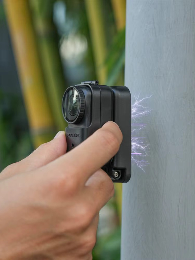 DJI Osmo Nano Magnetische Halterung Basis mit 360 Grad Rotation und Klappfunktion in Schwarz - Bild 6