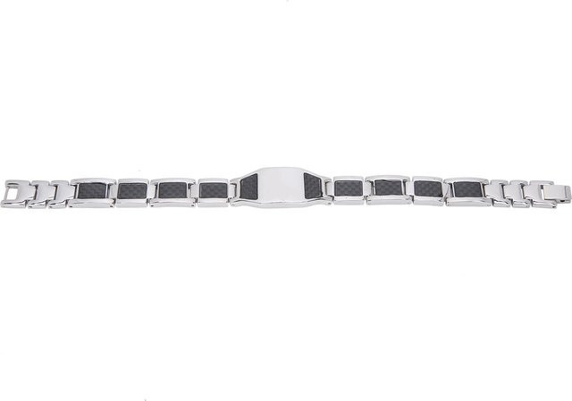 DIYelecs Magnet Armband, Titan, Silber, Herren - Bild 1