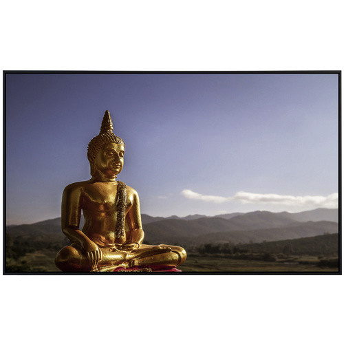 papermoon EcoHeat Infrarotheizung Goldene Buddha mit Matt-Effekt in Bunt, App-Steuerung und Überhitzungsschutz - Bild 2
