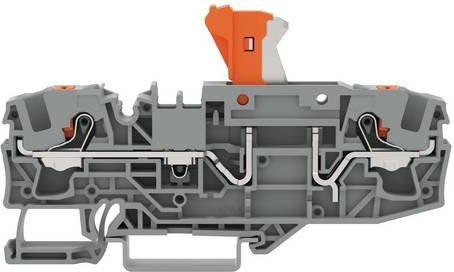 WAGO 2206-1673 Trennklemme in Rot und Grau, 25 Stück - Bild 1