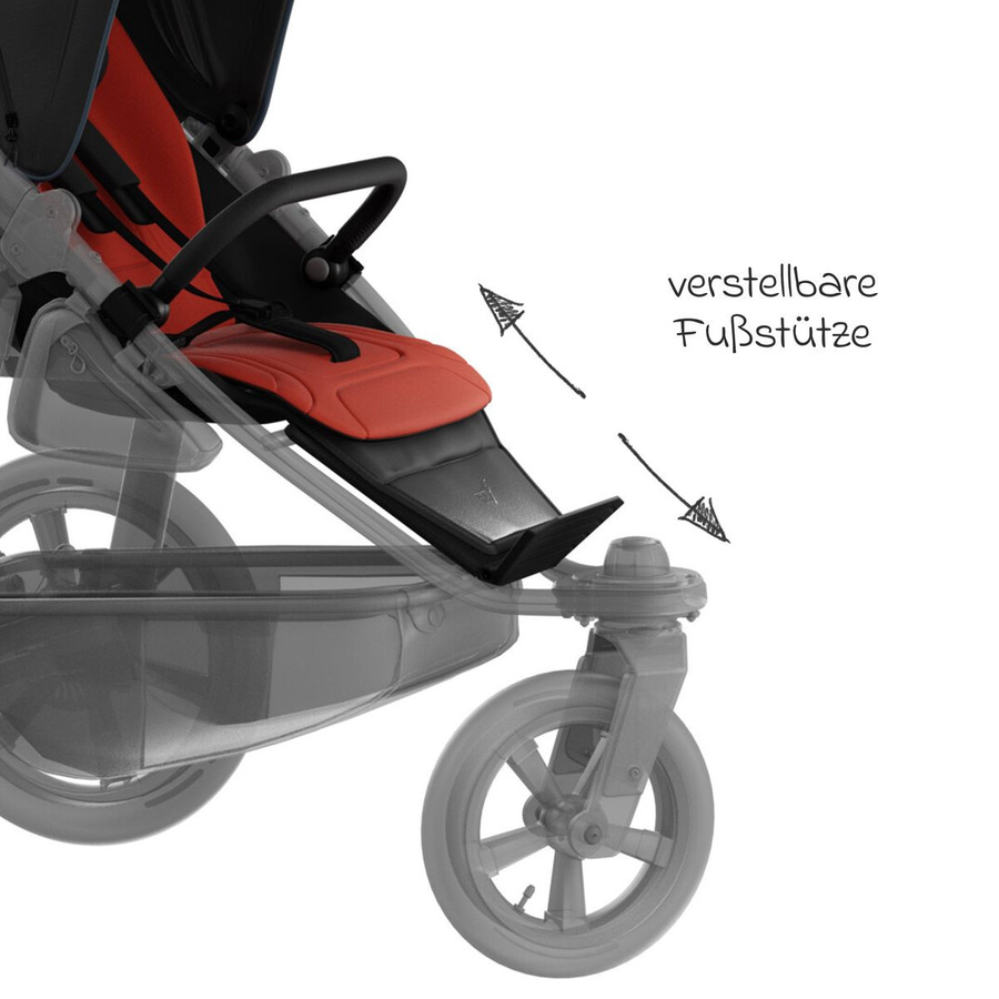 TFK Sport-Einheit XXL Sportsitz für Mono 3/4 & Pro in Anthrazit - Bild 5