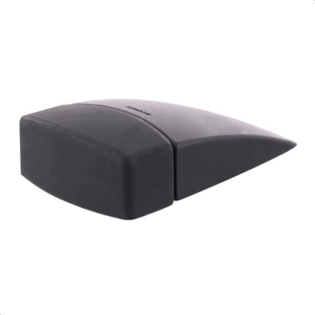 Wagner Bodentürstopper Black Deluxe in Schwarz matt mit Klebefläche B/H/T: 8,0 x 5,0 x 2,0 cm - Bild 1