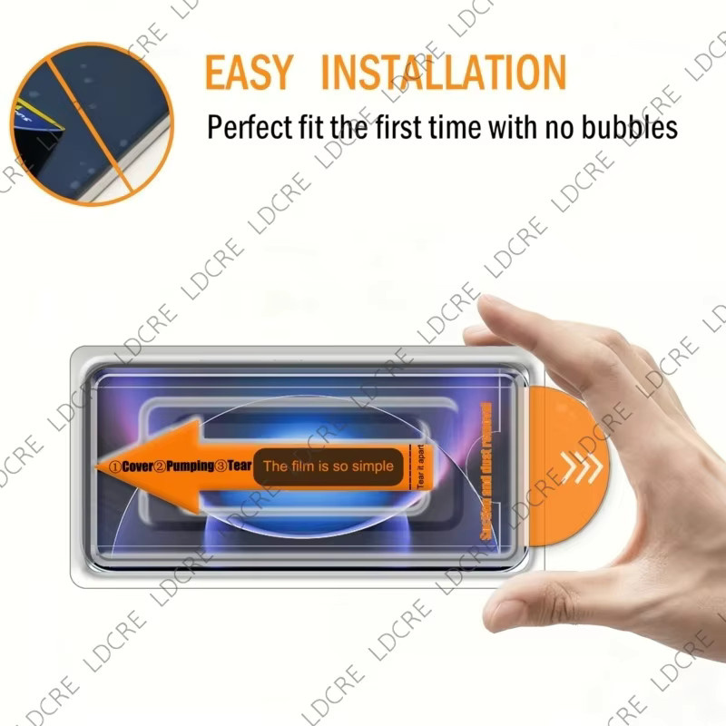 Xiaomi 17T Pro Displayschutzglas mit staubdichter Kammer, gehärtetes Glas, transparent - Bild 2