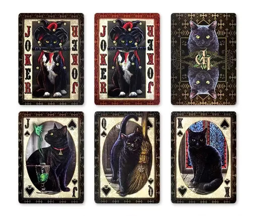 Lisa Parker Katzen spielen Karten, Kartenspiel, Zubehör - Bild 4