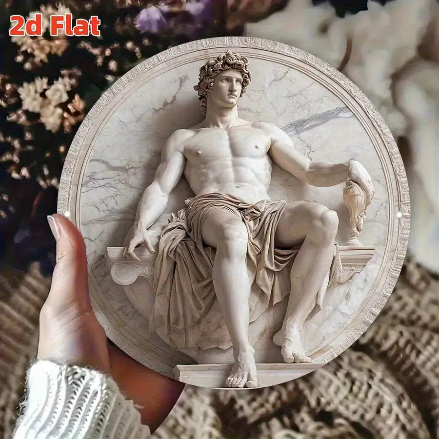 Antike griechische Mythologie-Skulptur als Wandkunst in klassischem Design von Potdemiel - Bild 3