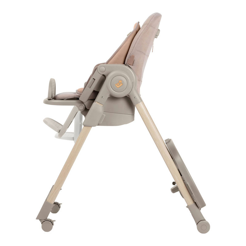 Maxi-Cosi Hochstuhl Minla Plus in Braun/Beige mit Sitzauflage und Rollen - Bild 2