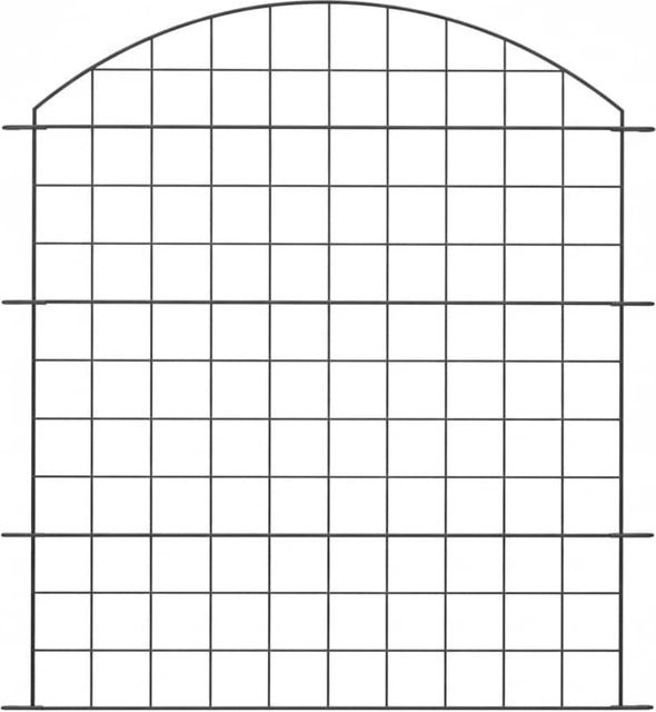 Prestige Home Living Outdoor Teichzaun Oberbogen Starter-Set, 11-teilig, Anthrazit, Höhe: 78,5 cm - Bild 1