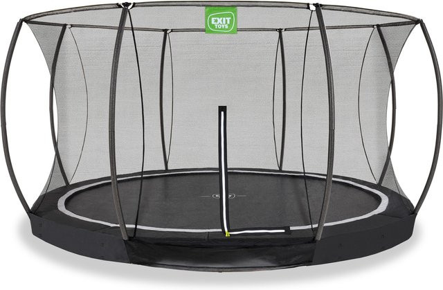 EXIT Black Edition Bodentrampolin schwarz ø427cm - Bild 1