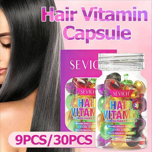 Sevich Haar-Vitamin-Kapsel Keratin Öl, für strapaziertes Haar - Bild 1