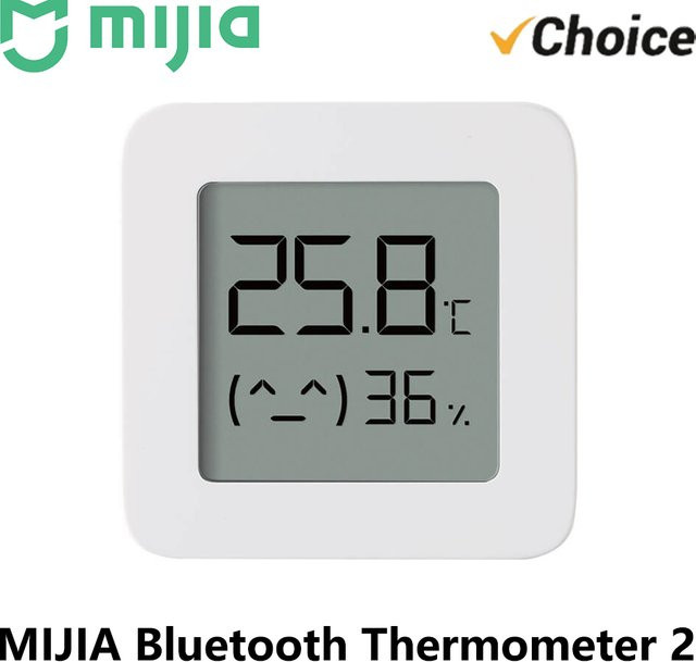 Mijia Smart Hygrometer Thermometer 2 mit Bluetooth und App-Steuerung, Weiß - Bild 1