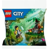 LEGO City Dschungelforscher mit Baby-Gorilla Konstruktionsspielzeug ab 5 Jahren