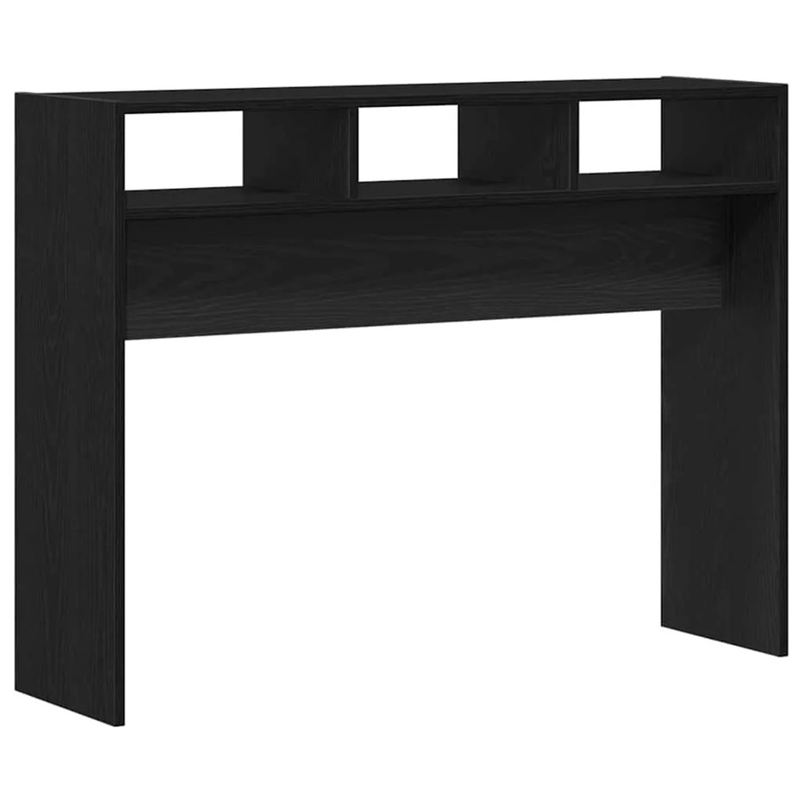 vidaXL Konsolentisch Modern in Schwarzer Eiche, B/T/H: 105 x 30 x 80 cm - Bild 2