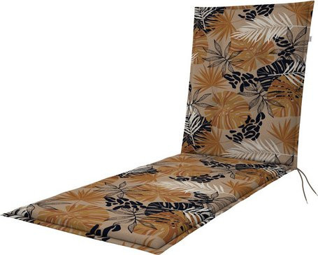 DOPPLER Liegenauflage Living aus Baumwolle in Braun, B: 60 cm, T: 195 cm, H: 6 cm - Bild 1