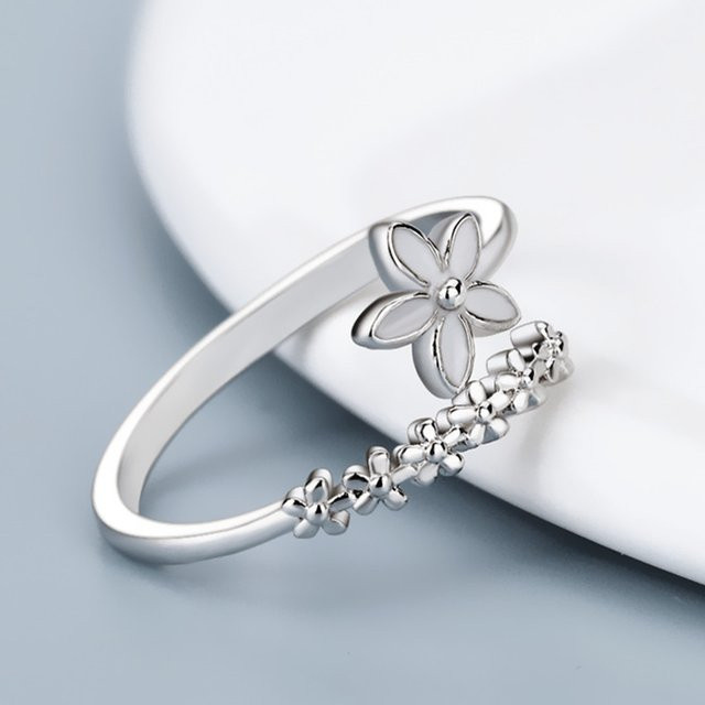 GaGa-Duck Ring, 925 Silber, Kristall - Bild 1