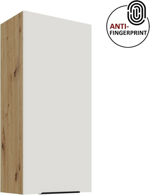 ARIA Hängeschrank Weiss Matt mit Einlegeböden Höhe: 50 cm, Breite: 90 cm - Bild 1