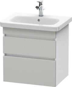 Duravit Waschtischunterschrank DuraStyle in Beige/Weiß, wandhängend, B/T: 58 x 44,8 cm - Bild 1