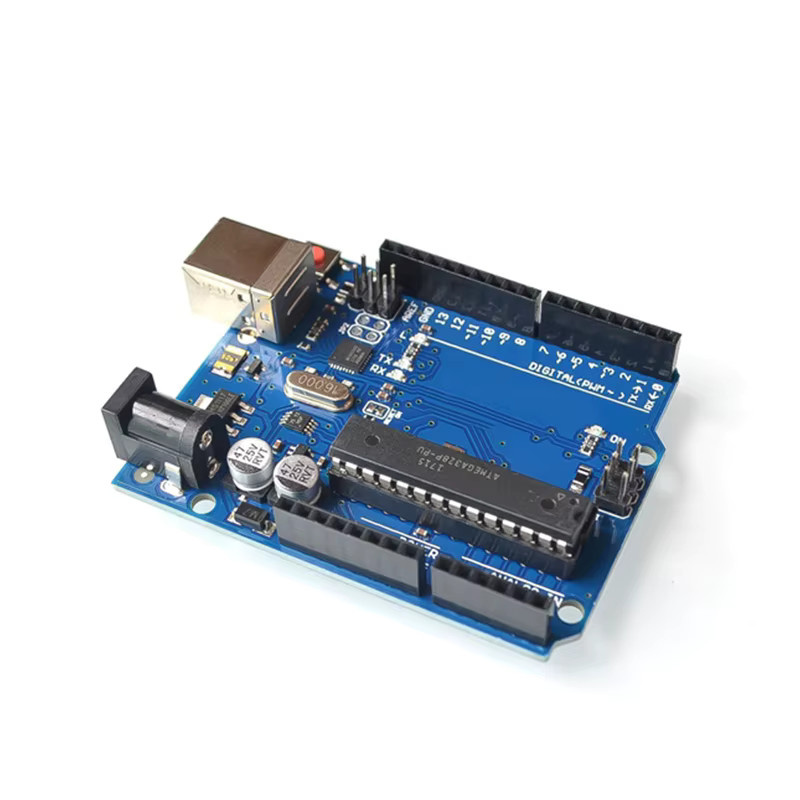 Si Tai&SH Arduino UNO R3 Entwicklungsboard Set mit ATMEGA16U2 und MEGA328P Chip sowie USB-C Kabel in Blau - Bild 2