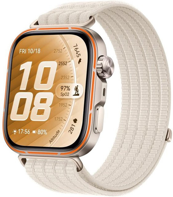 PINSENDA Uhrenarmband Nylon, beige, Unisex - Bild 1