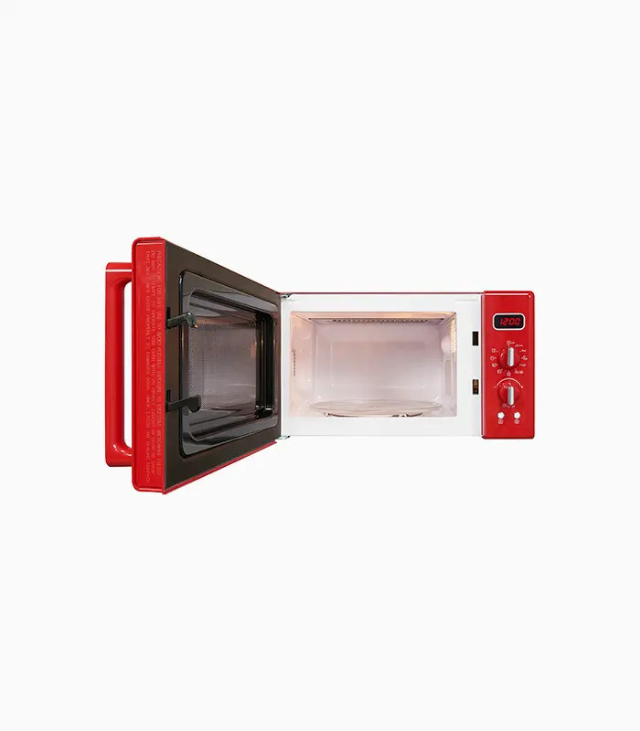 Exquisit Kombi-Mikrowelle RMW720-3GDIG in Rot - Bild 2