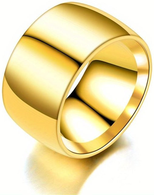 GDMN jewelry Ring, Edelstahl, Gold, Unisex - Bild 1