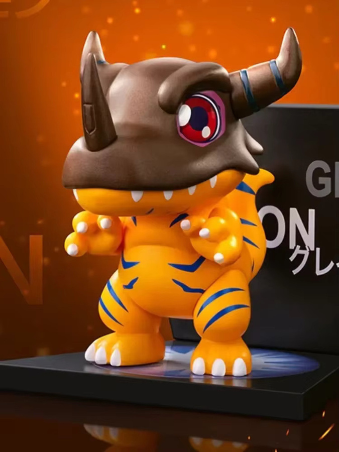 POP MART Digimon Adventure Serie Kühlschrankmagnete Blind Box Actionfigur Multicolor - Bild 2