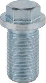 KS Tools Ölablassschraube mit Sechskant 13mm, M14x1,5x24mm, Farbe: Silber, 25er-Pack - Bild 1
