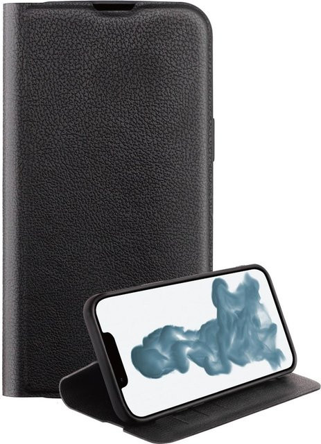 Vivanco Premium Wallet Book Cover Handyhülle für iPhone 14, schwarz - Bild 1