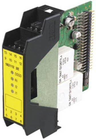 Pepperl+Fuchs Sicherheitsschaltgerät SB4 Module 2E in Schwarz mit 24 V/DC Betriebsspannung - Bild 1